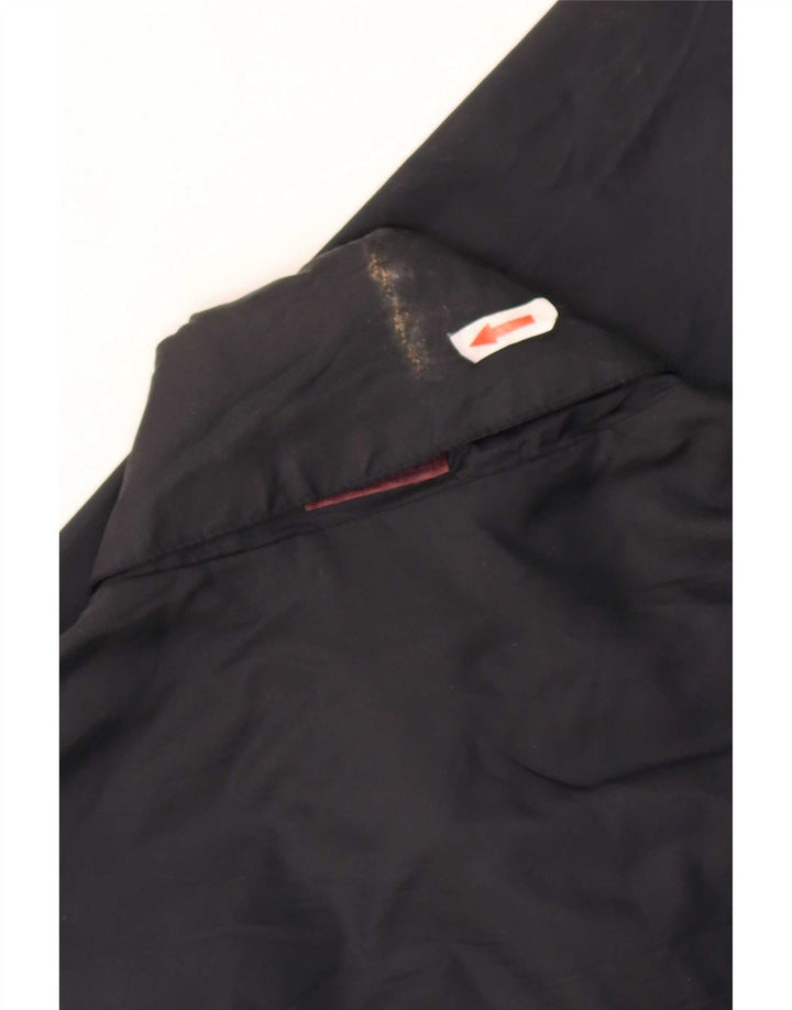 Nike Mens Rain Jacket UK 36/38 Small Black Nylon