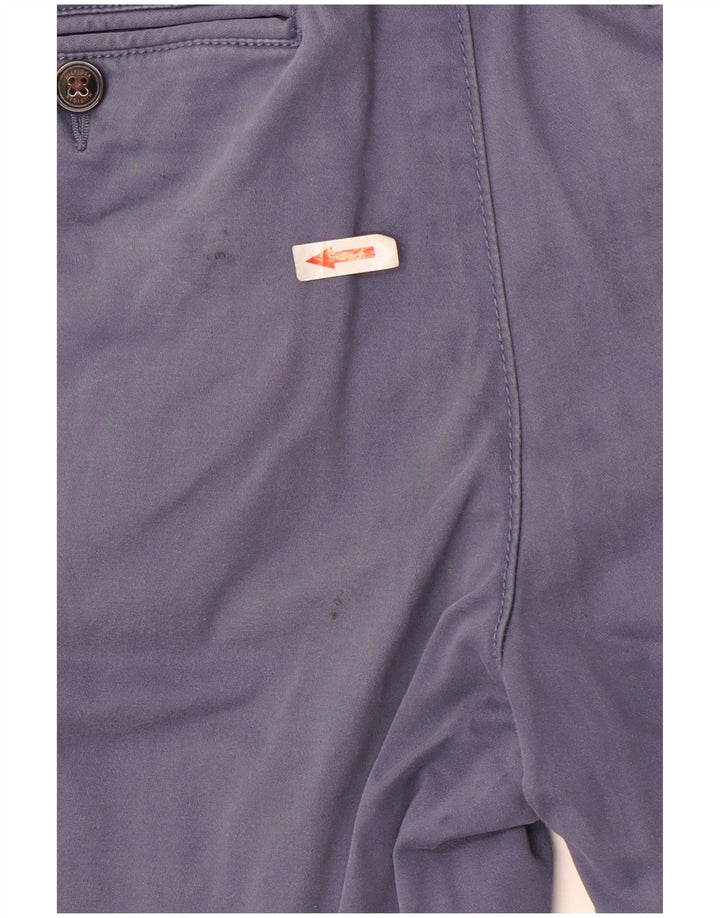 Tommy Hilfiger Mens Chino Shorts W34 Large Blue Cotton