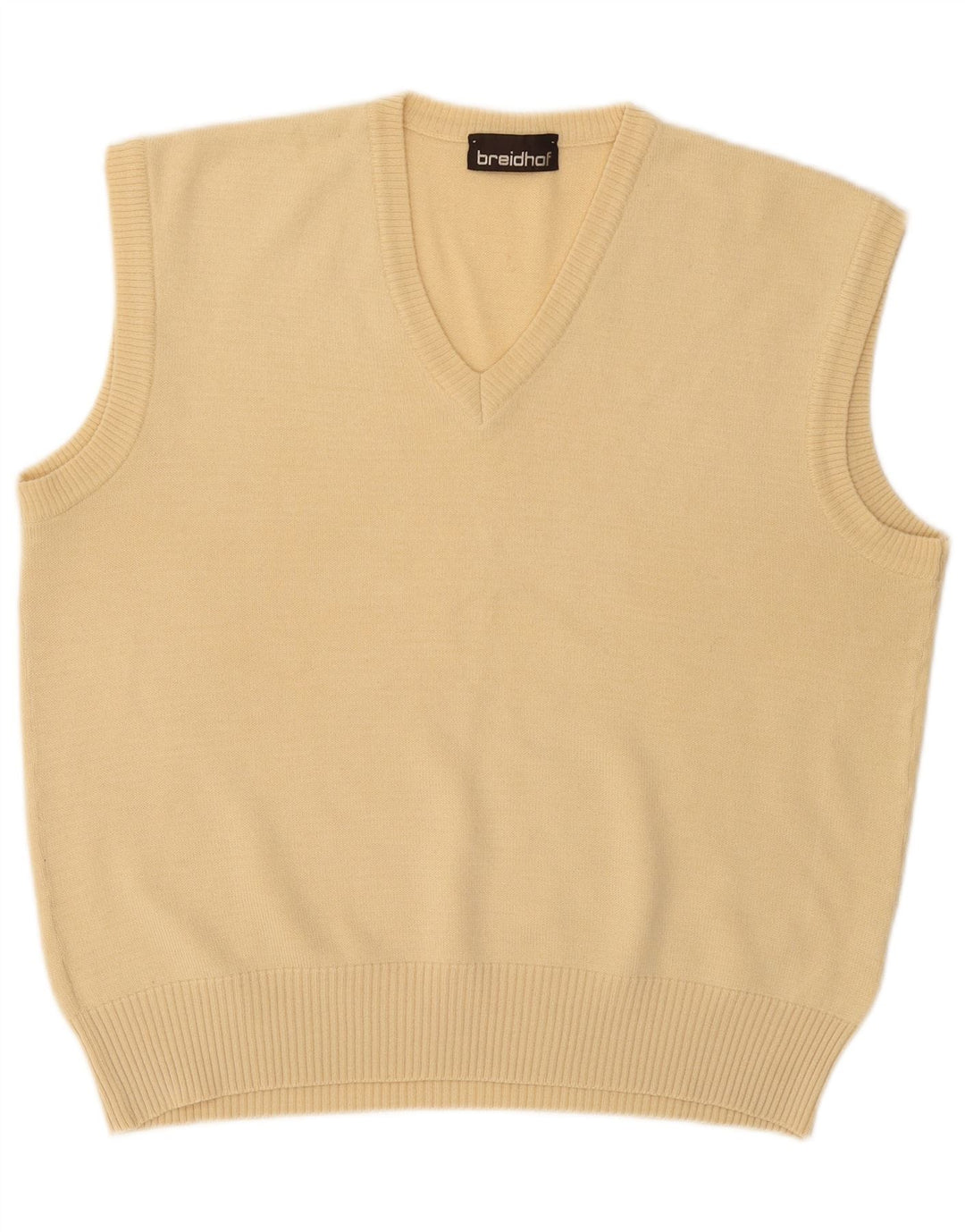 Breidhof Mens Vest Tank Top Large Beige