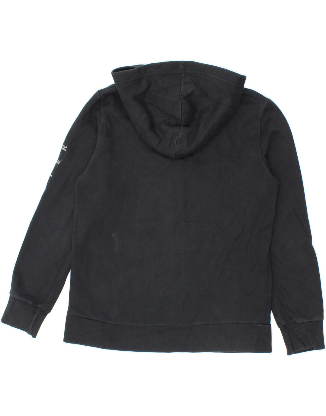 PUMA Boys Graphic Zip Hoodie Sweater 13-14 Years Black Cotton Vintage Puma and Second-Hand Puma from Messina Hembry 