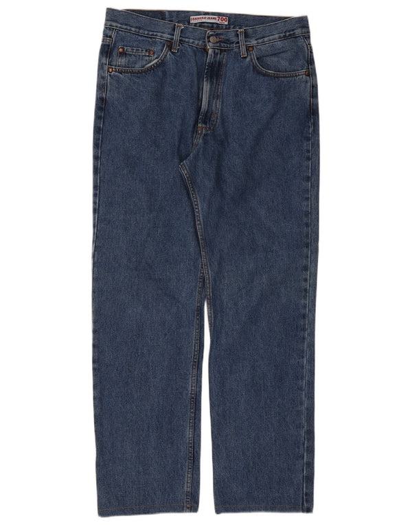Carrera Mens 700 Regular Fit Straight Jeans W36 L30 Blue Cotton