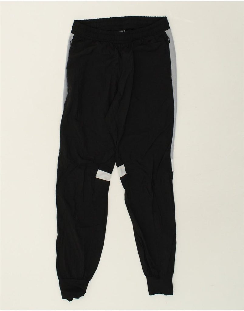 ADIDAS Womens Tracksuit Trousers Joggers UK 4/6 XS Black Colourblock | Vintage Adidas | Thrift | Second-Hand Adidas | Used Clothing | Messina Hembry 