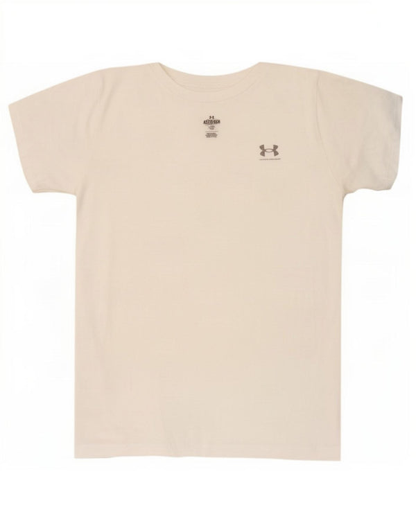 Under Armour Mens T-Shirt Top XS White