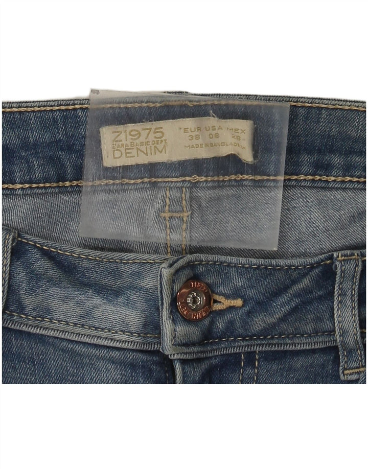 Zara Womens Skinny Jeans EU 38 Small W28 L32 Blue