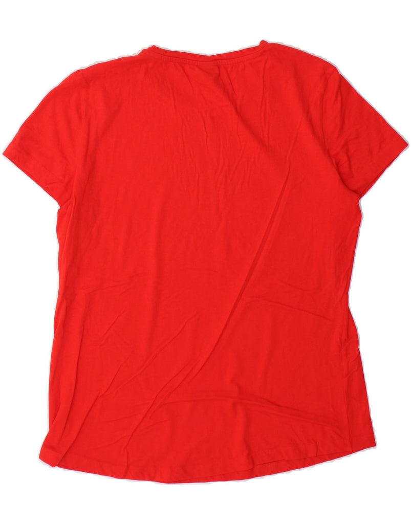 PUMA Womens Graphic T-Shirt Top UK 18 XL Red Cotton Vintage Puma and Second-Hand Puma from Messina Hembry 