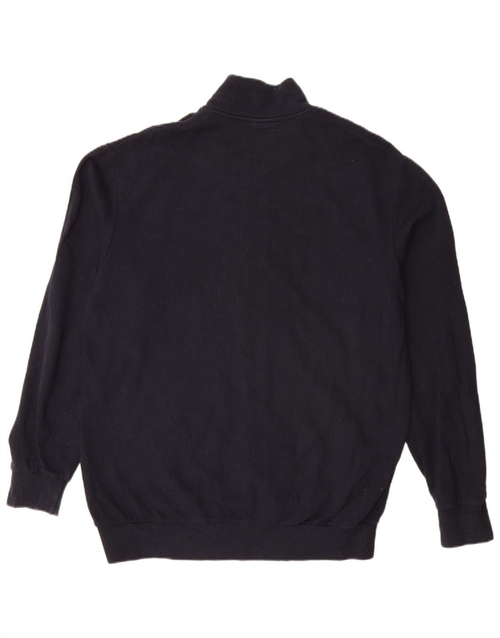 Lotto Mens Tracksuit Top Jacket XL Navy Blue Cotton