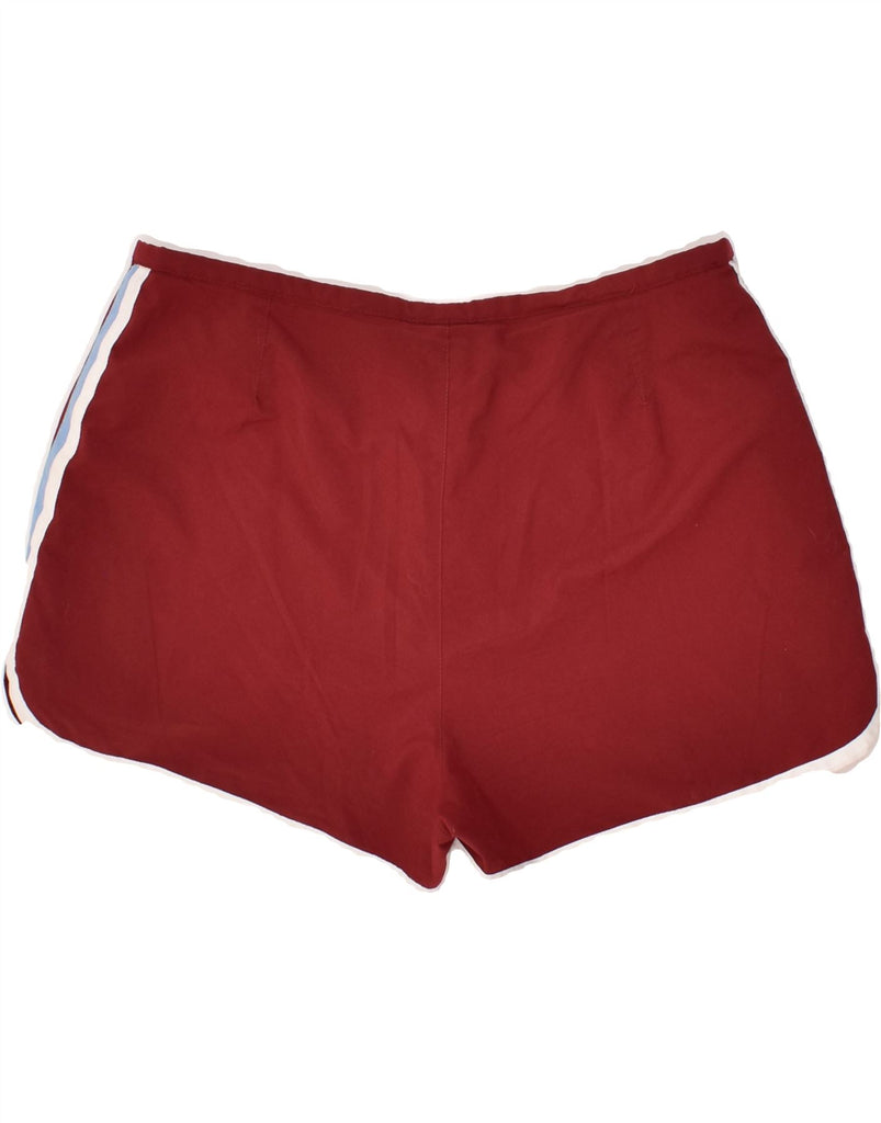 NIKE Womens Sport Shorts UK 14/16 Large Red | Vintage Nike | Thrift | Second-Hand Nike | Used Clothing | Messina Hembry 