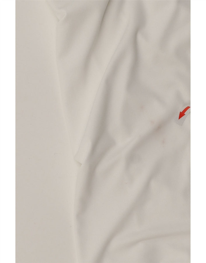 Adidas Mens Climalite T-Shirt Top Medium White Polyester
