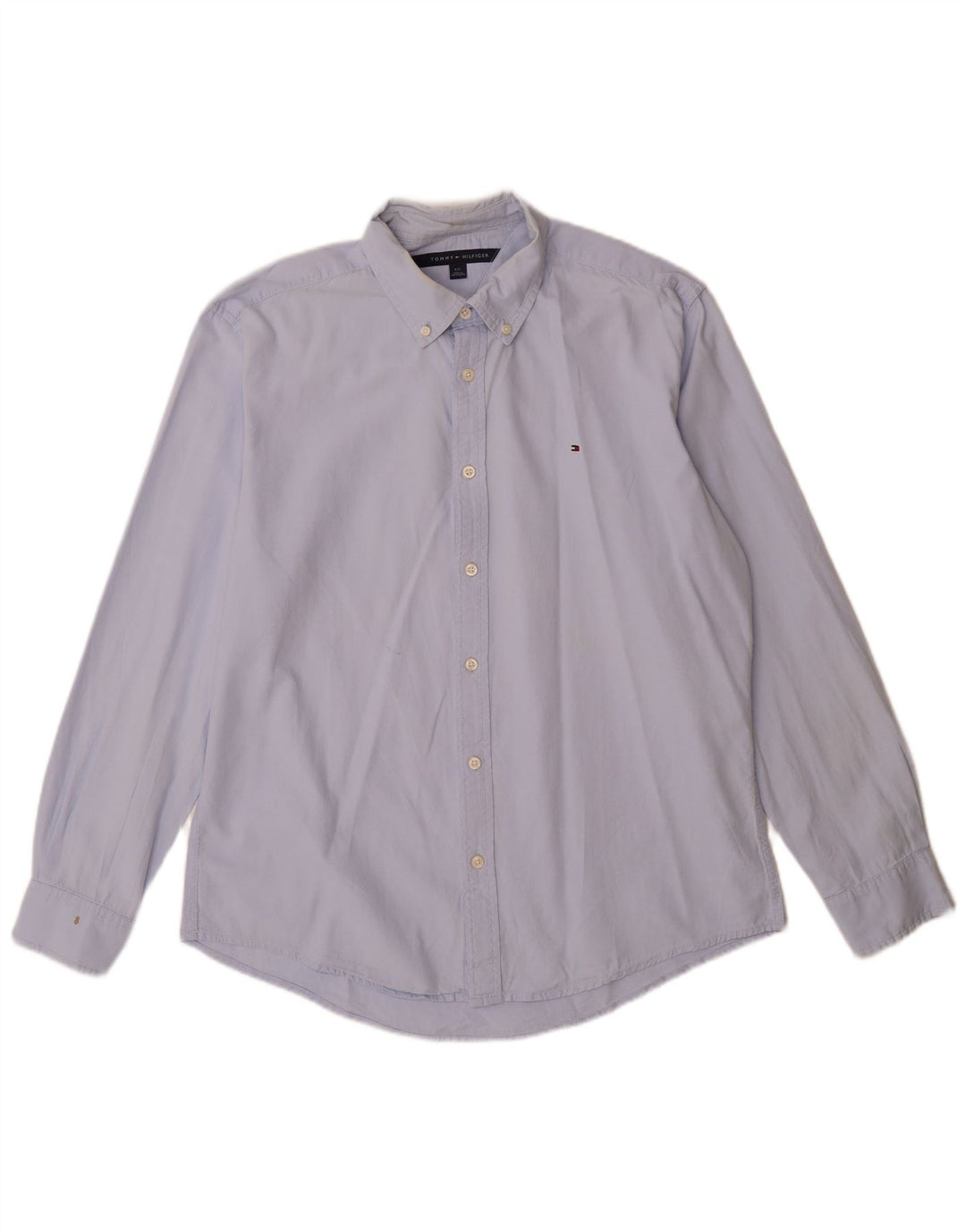 Tommy Hilfiger Mens Shirt Large Blue