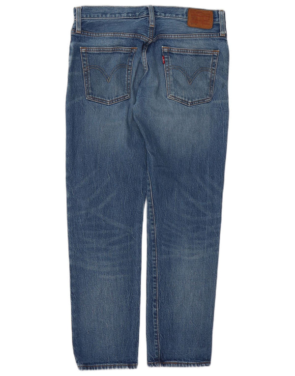 Levi's Womens 501 Straight Jeans W26 L28 Blue Cotton