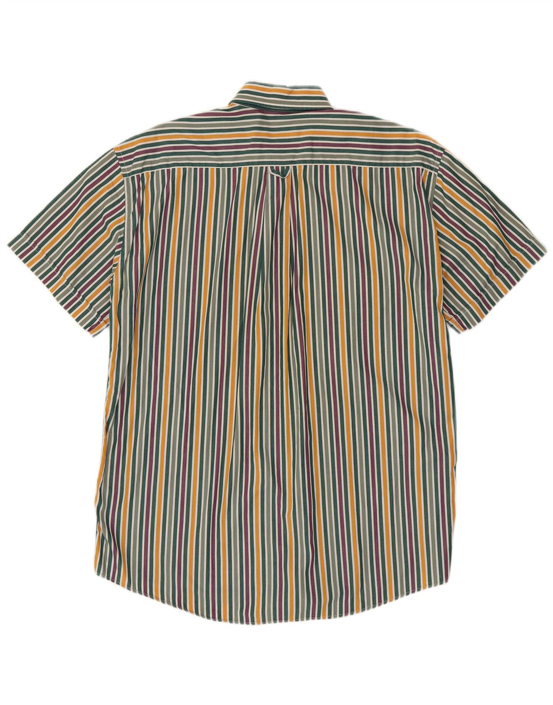 MISSONI Mens Short Sleeve Shirt Size 38/39 Small Multicoloured Striped
