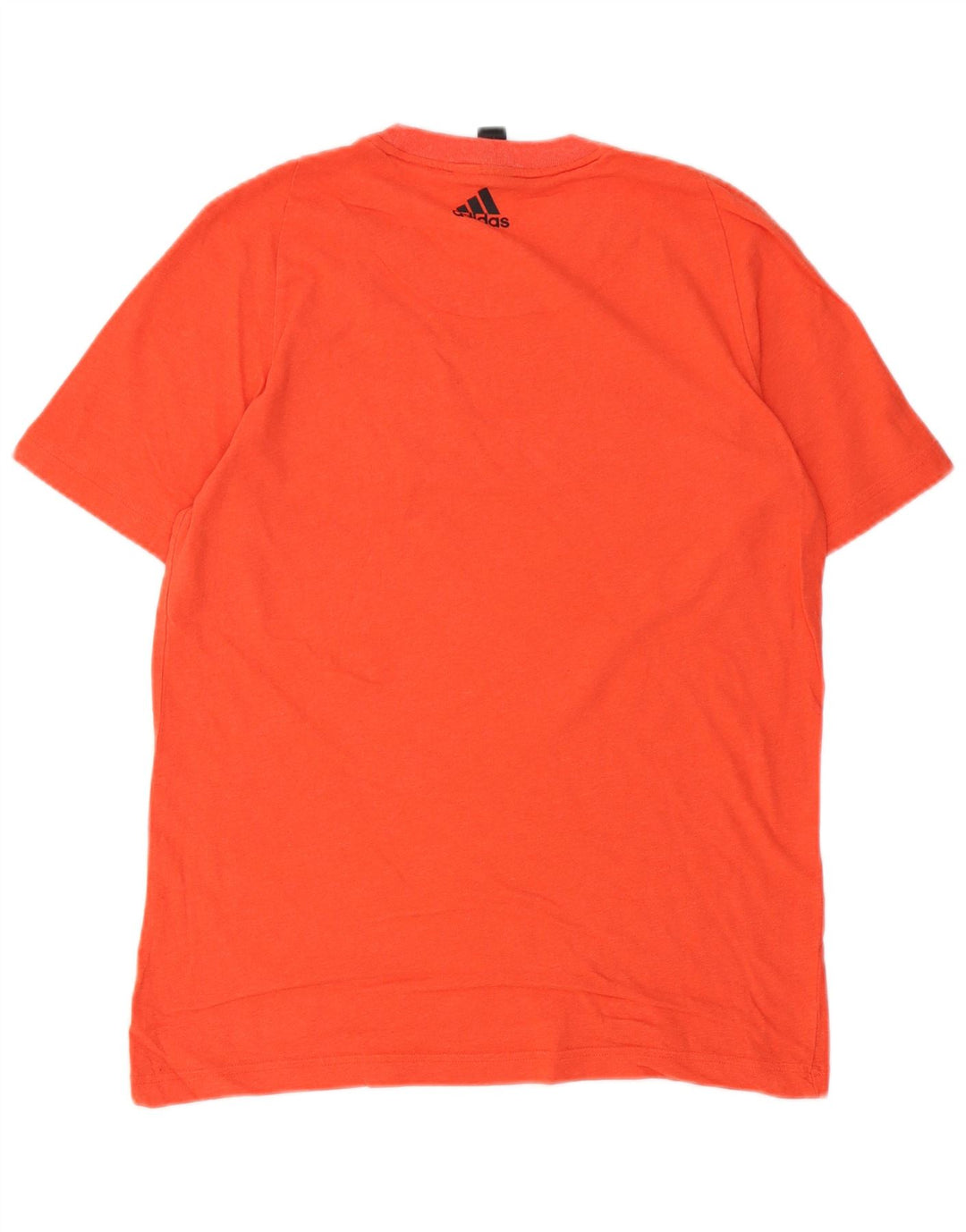 ADIDAS Mens Graphic T-Shirt Top Small Orange