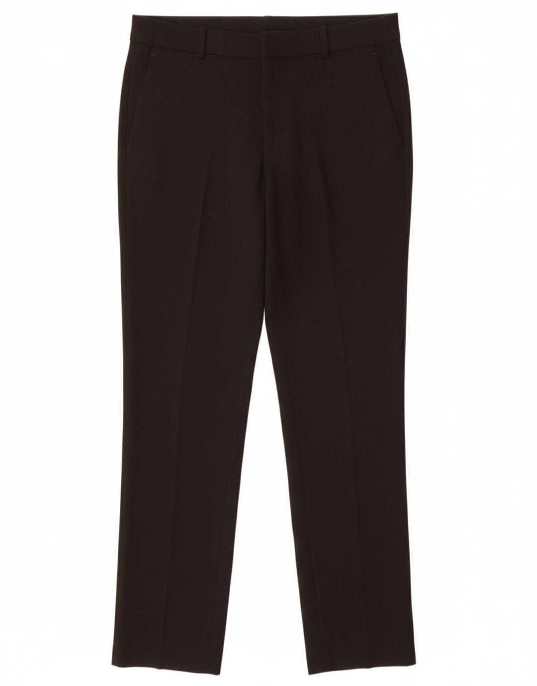 DKNY Womens Slim Chino Trousers US 6 Medium W32 L29 Black Polyester