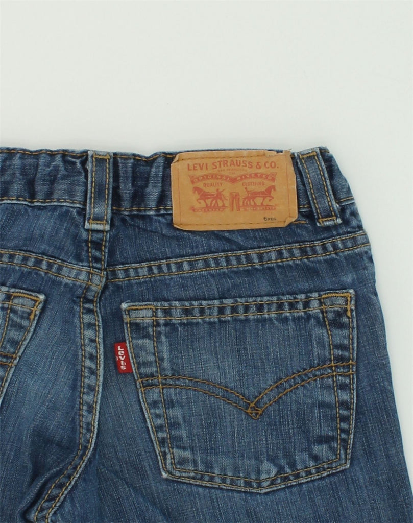 LEVI'S Girls Straight Jeans 5-6 Years W20 L19 Blue Cotton | Vintage Levi's | Thrift | Second-Hand Levi's | Used Clothing | Messina Hembry 