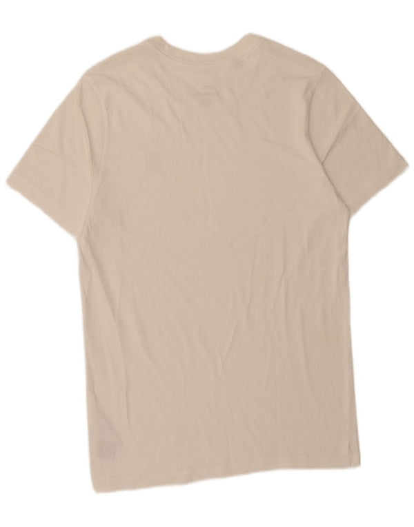 Nike Mens T-Shirt Top Small White Cotton