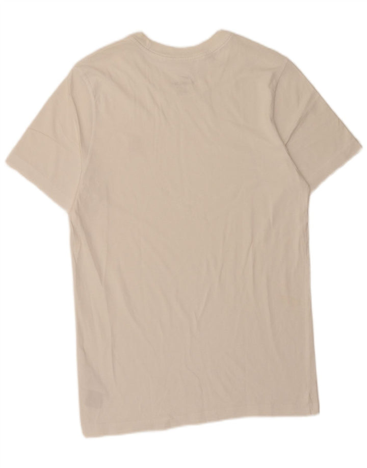 Nike Mens T-Shirt Top Small White Cotton