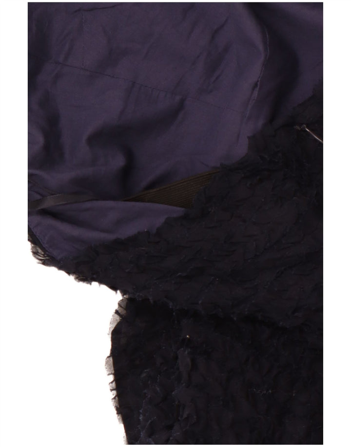 J. CREW Womens Strapless Dress UK 12 Medium Navy Blue