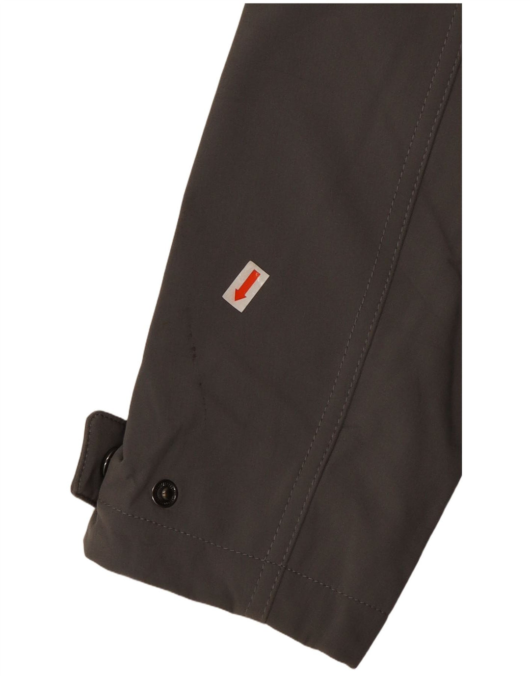 CALVIN KLEIN Womens Hooded Windbreaker Jacket UK 6 XS Grey Polyester