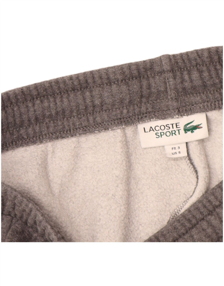 Lacoste Mens Tracksuit Trousers Joggers Size 3 Small  Grey Cotton