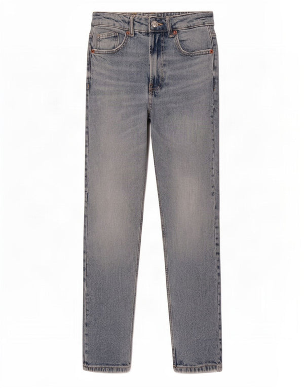 Zara Womens High Waist Slim Jeans EU 32 2XS W22 L28 Blue