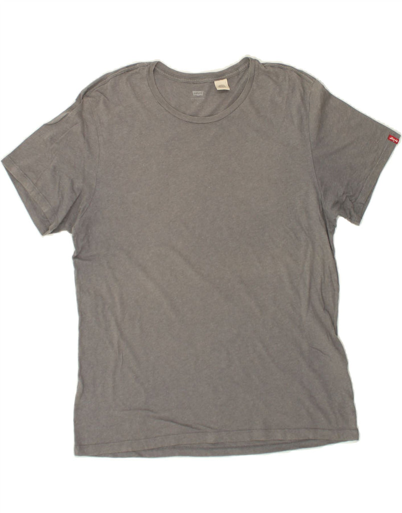 LEVI'S Mens T-Shirt Top Large Grey Cotton | Vintage Levi's | Thrift | Second-Hand Levi's | Used Clothing | Messina Hembry 