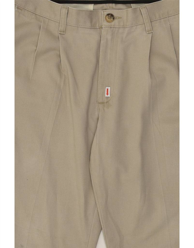 LEE Mens Pegged Chino Trousers W33 L26 Beige Cotton | Vintage Lee | Thrift | Second-Hand Lee | Used Clothing | Messina Hembry 