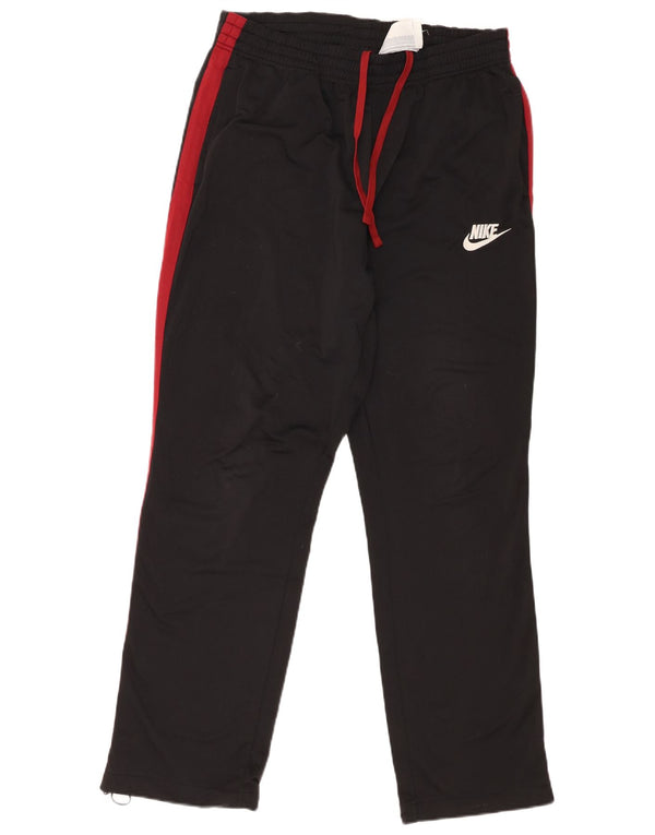 Nike Mens Tracksuit Trousers XL Black Colourblock Polyester