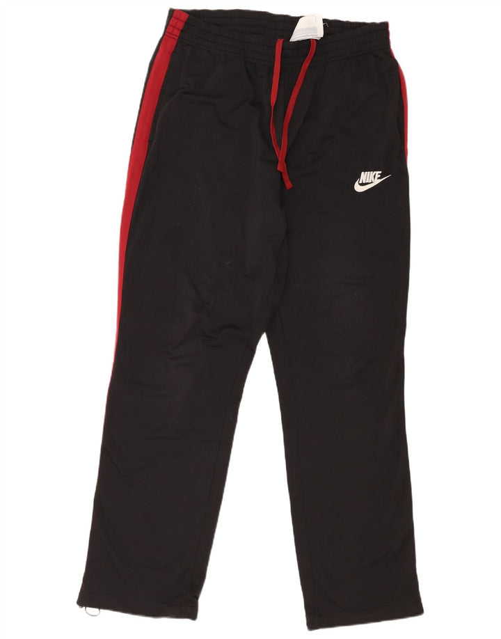 Nike Mens Tracksuit Trousers XL Black Colourblock Polyester