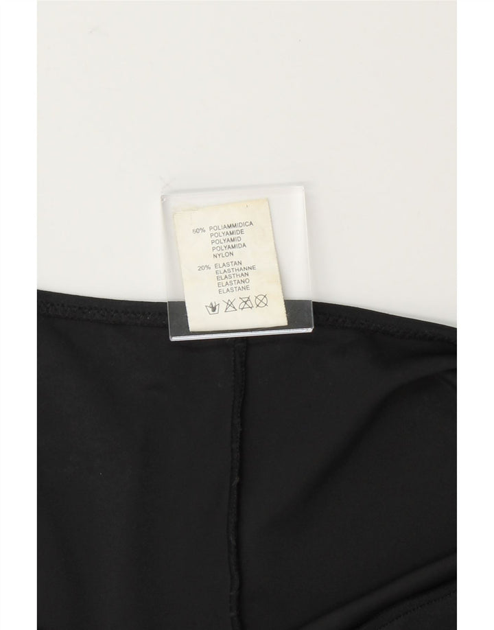 LEVANTE Womens Slip Dress UK 12 Medium Black Polyamide Vintage Levante and Second-Hand Levante from Messina Hembry 