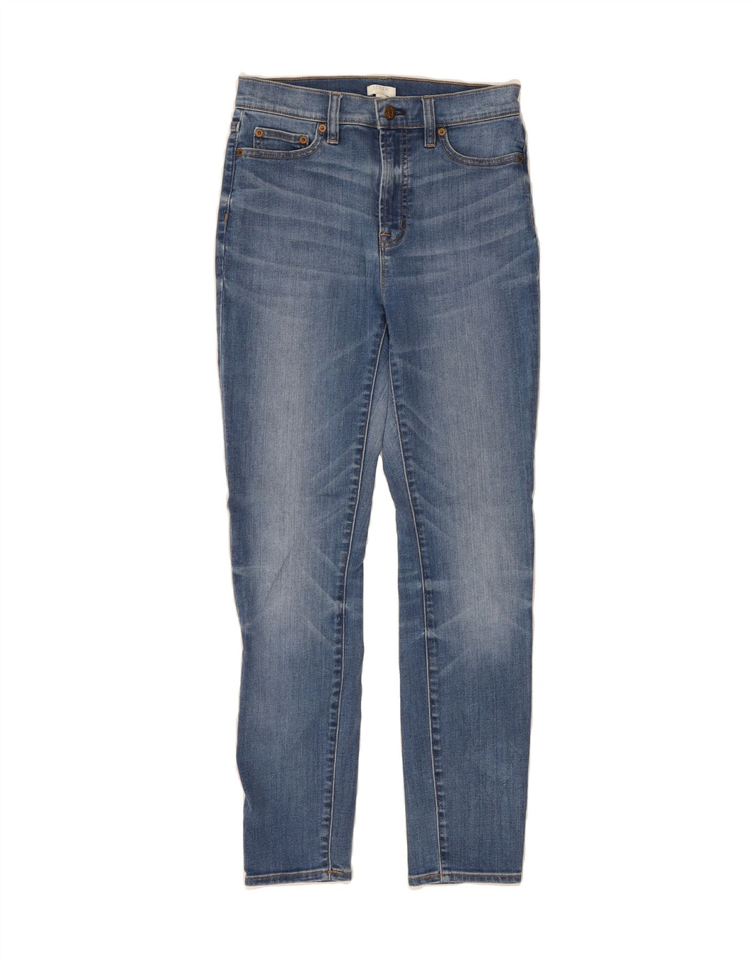 J. CREW Womens Stretch Slim Jeans W27 L28 Blue Vintage J. Crew and Second-Hand J. Crew from Messina Hembry 