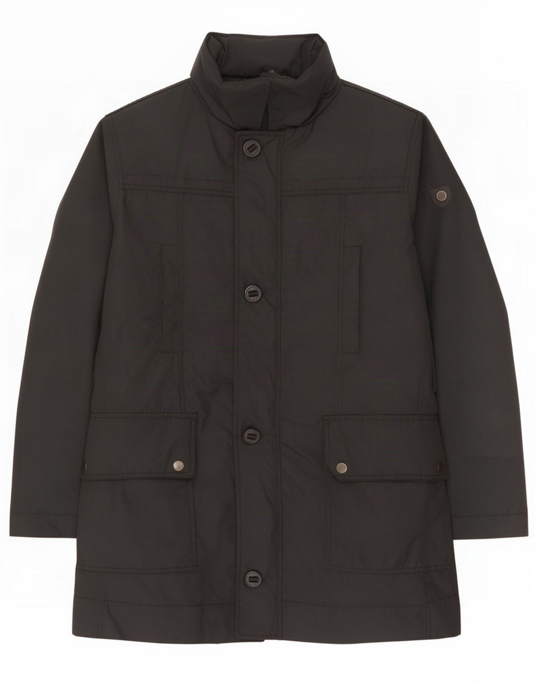 Zara Mens Padded Coat UK 40 Large Black
