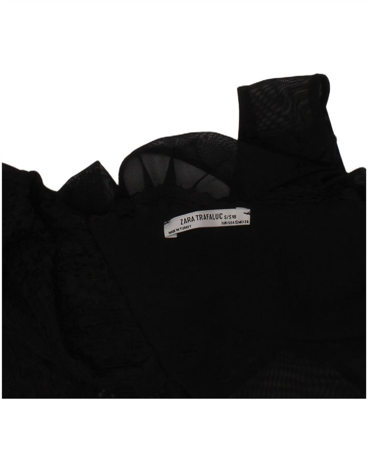 Zara Womens Bodysuit Small Black