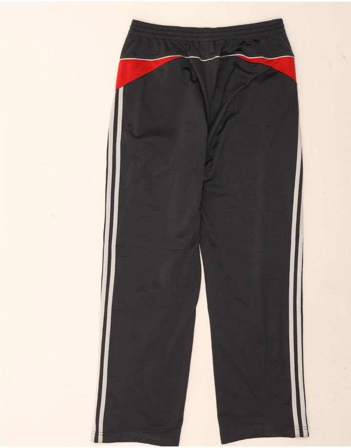 Adidas Mens Tracksuit Trousers UK 40/42 Medium  Grey Colourblock Polyester