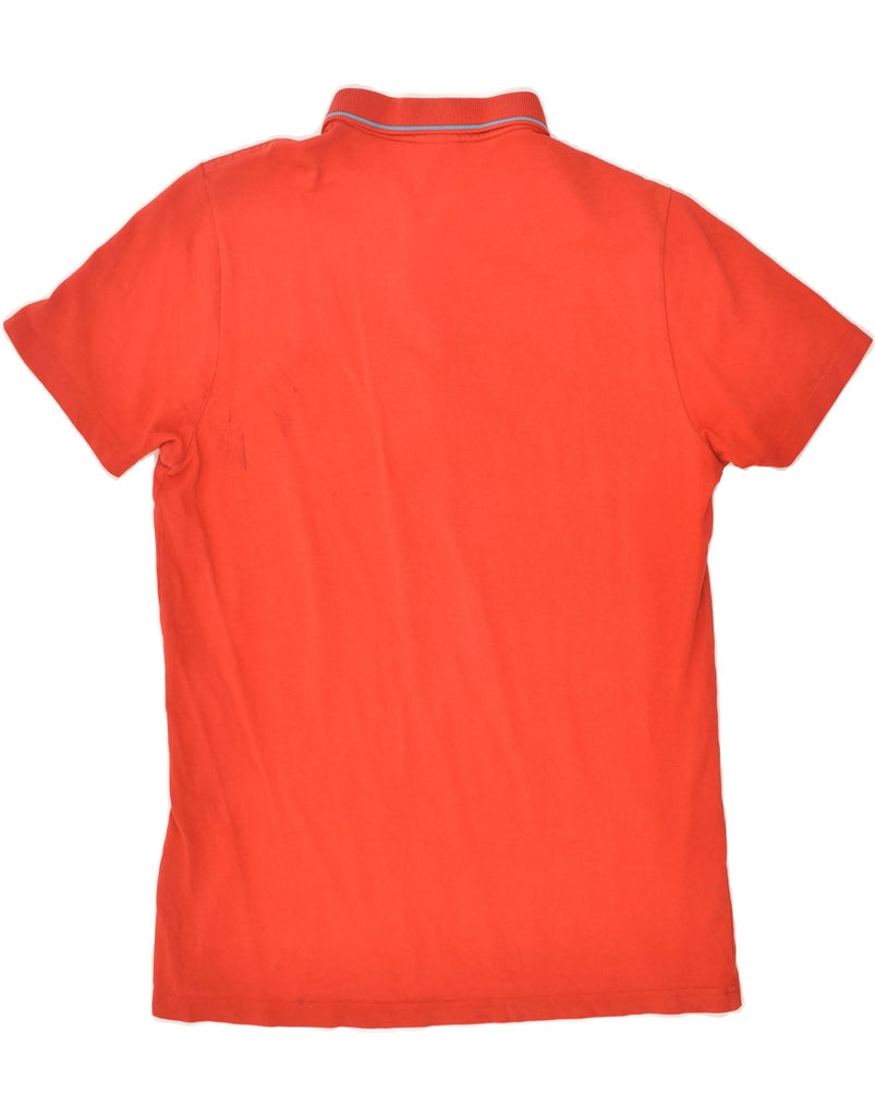 PUMA Mens Polo Shirt Medium Orange Cotton | Vintage Puma | Thrift | Second-Hand Puma | Used Clothing | Messina Hembry 