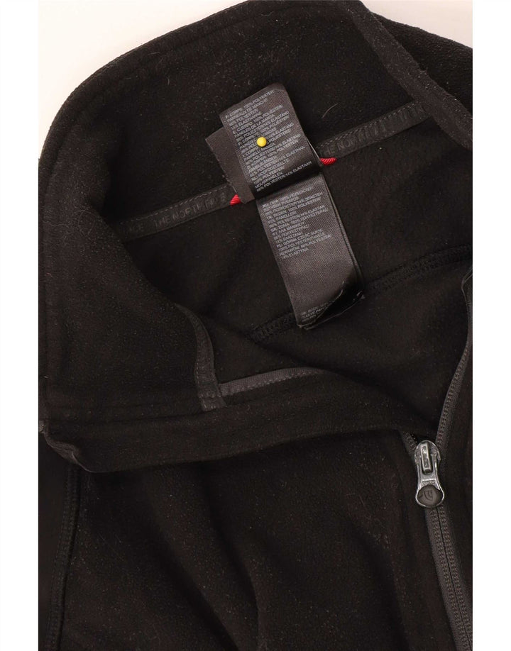 The North Face Womens Fleece Jacket UK 38 Medium Black Polyester
