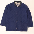 ELVSTROM Mens Quilted Jacket UK 40 Large Navy Blue Vintage Elvstrom and Second-Hand Elvstrom from Messina Hembry 