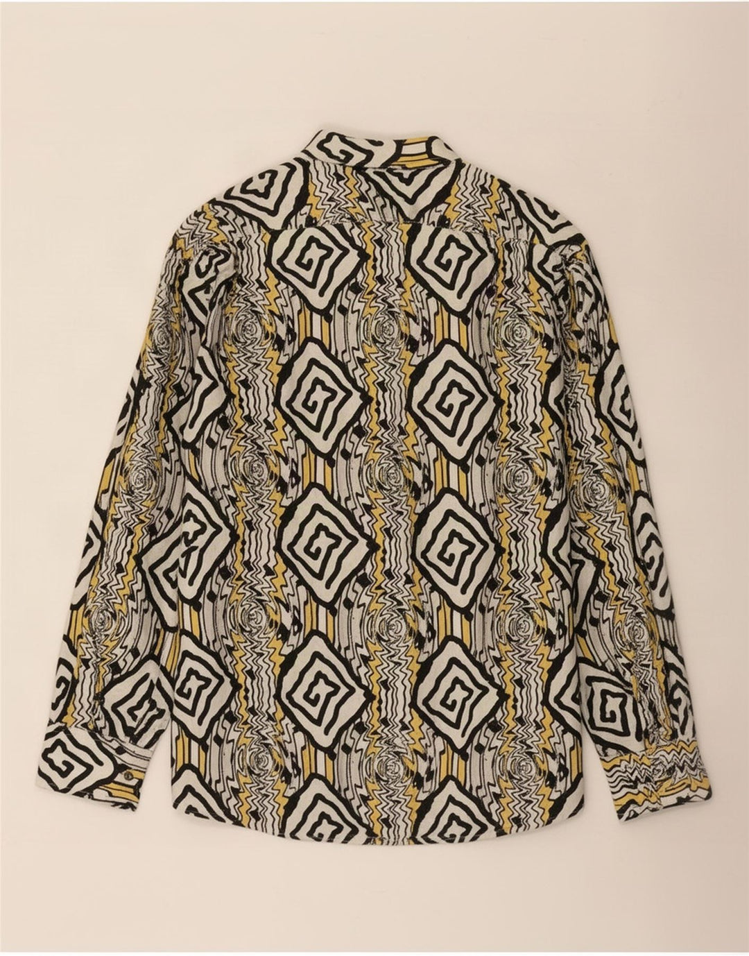 Woodin Mens Shirt Large Multicoloured Geometric