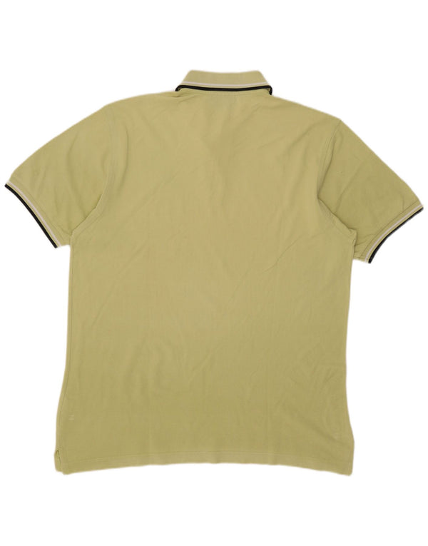 Lotto Mens Polo Shirt 2XL Green Cotton