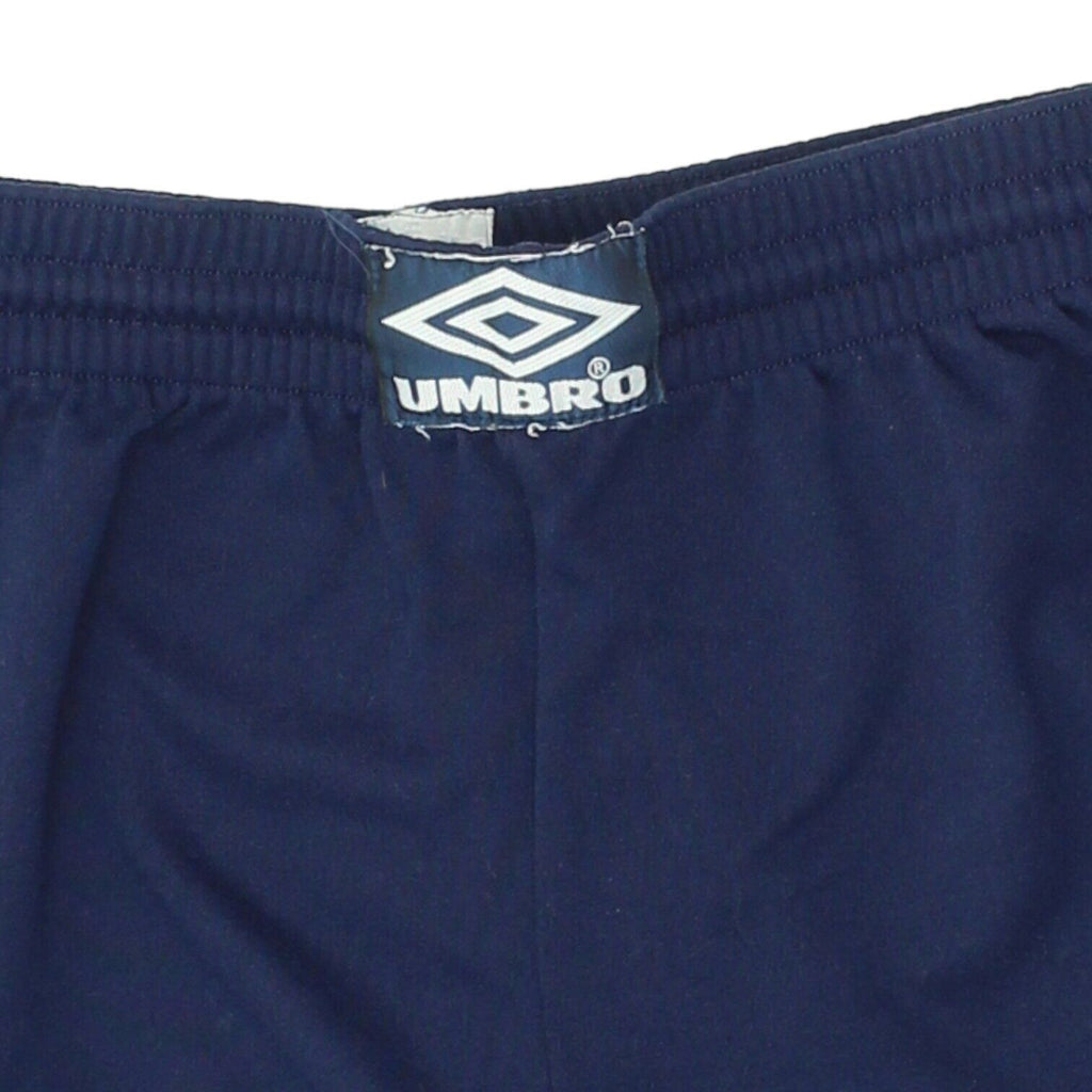 Umbro Mens Navy Goalkeeper Shorts | Vintage 90s Football Sportswear VTG | Vintage Messina Hembry | Thrift | Second-Hand Messina Hembry | Used Clothing | Messina Hembry 