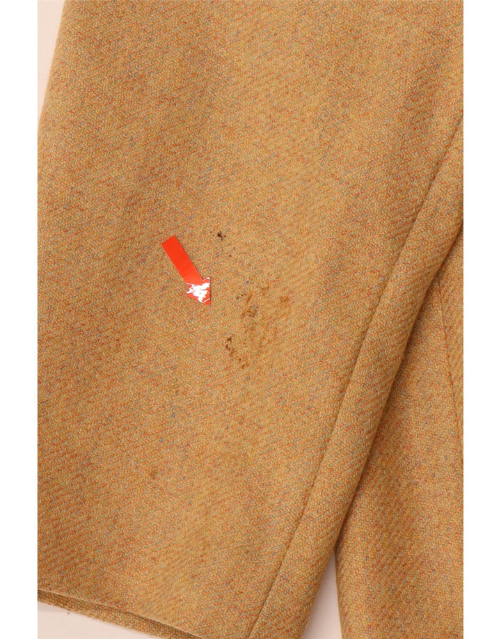 VALENTINO Mens 2 Button Blazer Jacket IT 52 XL Beige Virgin Wool