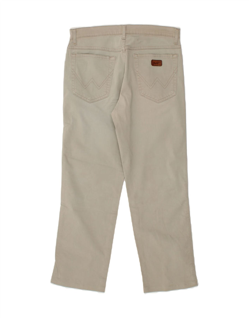 WRANGLER Mens Straight Jeans  W32 L27 Grey Cotton Vintage Wrangler and Second-Hand Wrangler from Messina Hembry 