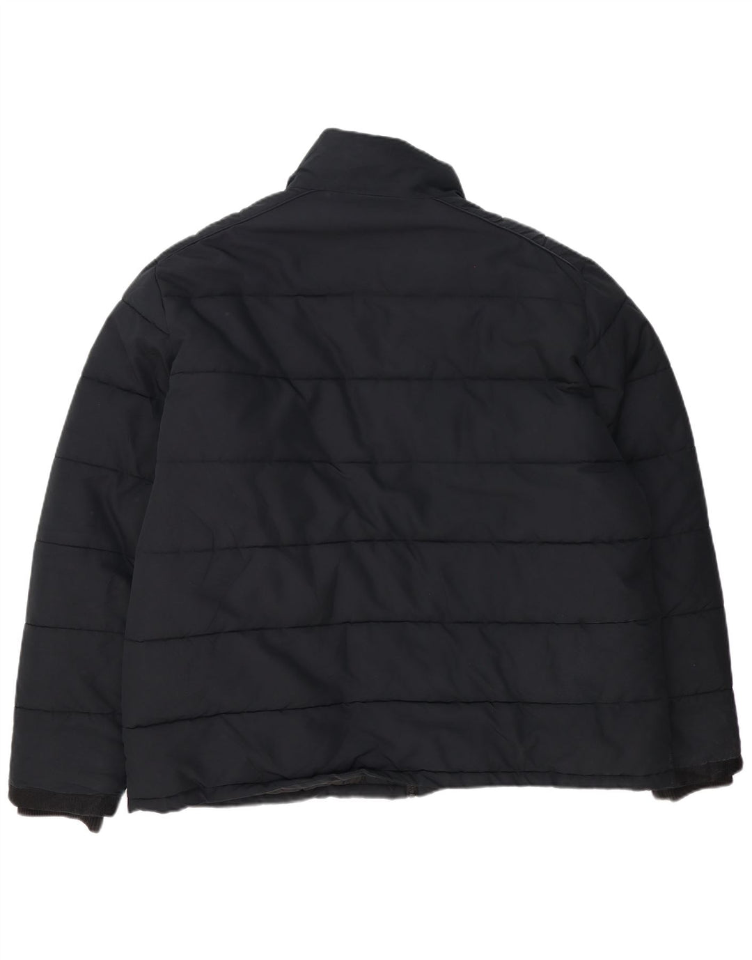 Marks & Spencer Mens Padded Jacket UK 46 3XL Black Polyester