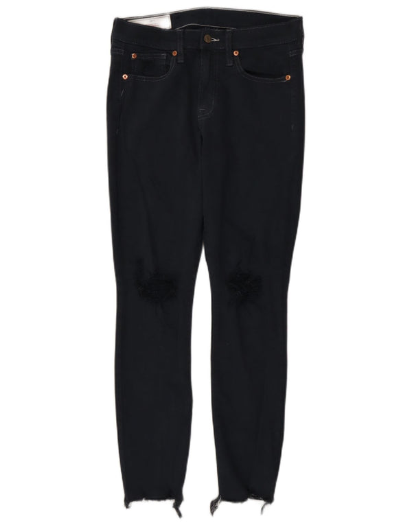 Gap Womens Mid Rise Skinny Jeans W28 L28 Navy Blue Cotton
