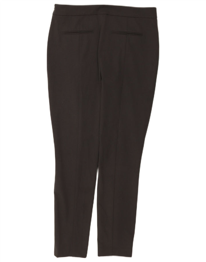 REISS Womens Slim Chino Trousers UK 12 Medium W30 L28 Grey Polyester