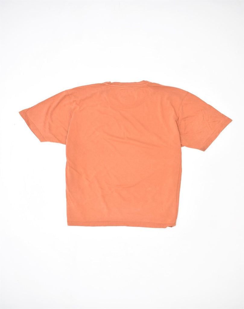 CHAMPION Mens T-Shirt XL Orange Cotton | Vintage | Thrift | Second-Hand | Used Clothing | Messina Hembry 