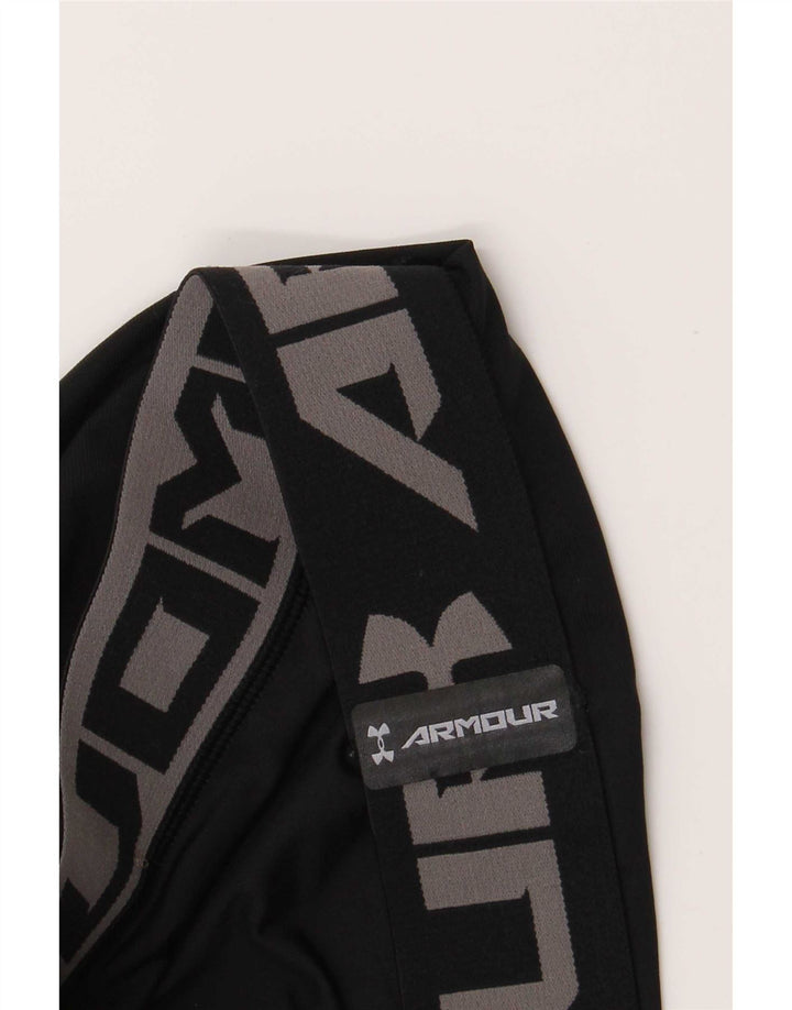 Under Armour Womens Graphic Leggings UK 8 Small Black