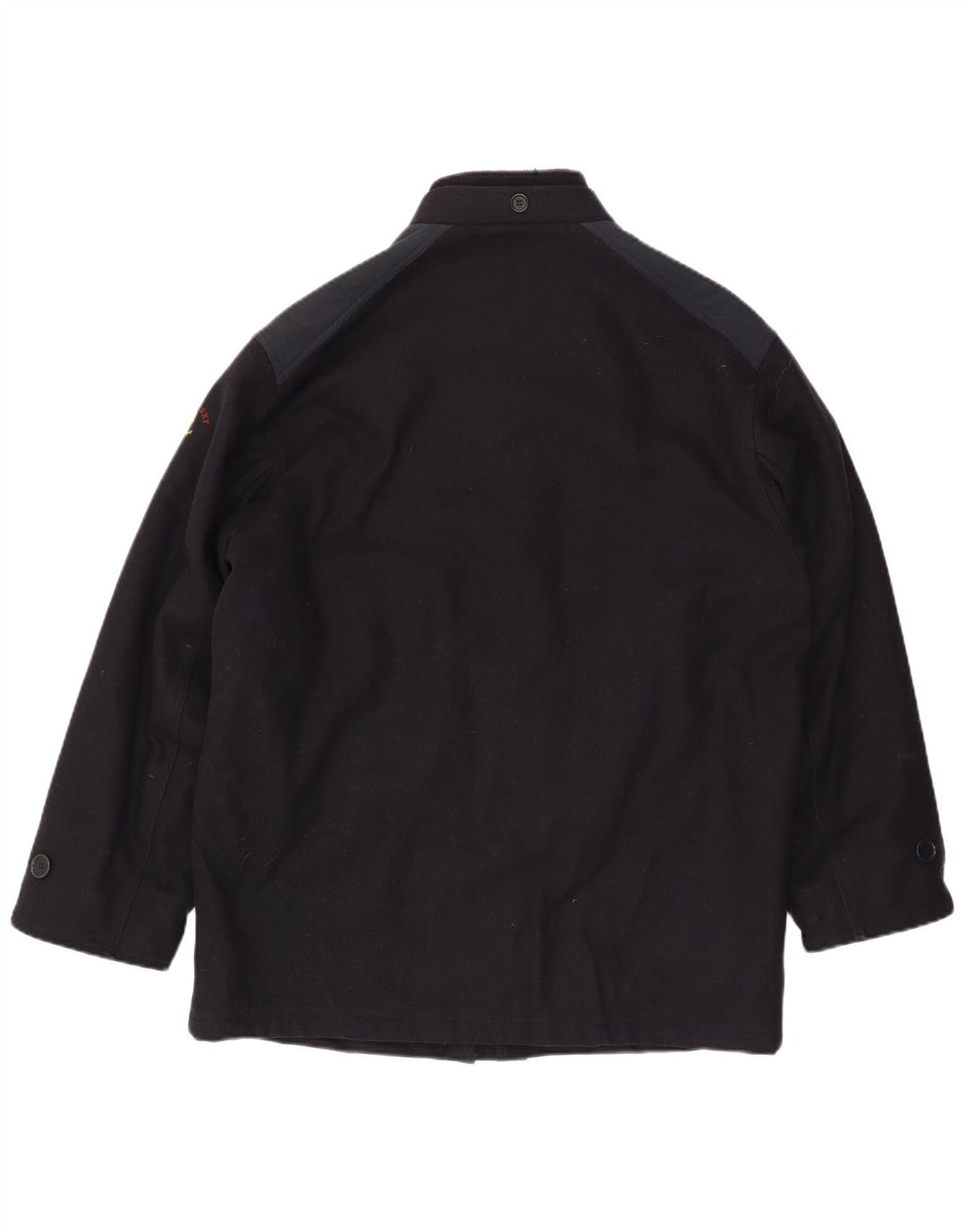 Sea & Sky Mens Utility Jacket UK 40 Large Navy Blue Wool