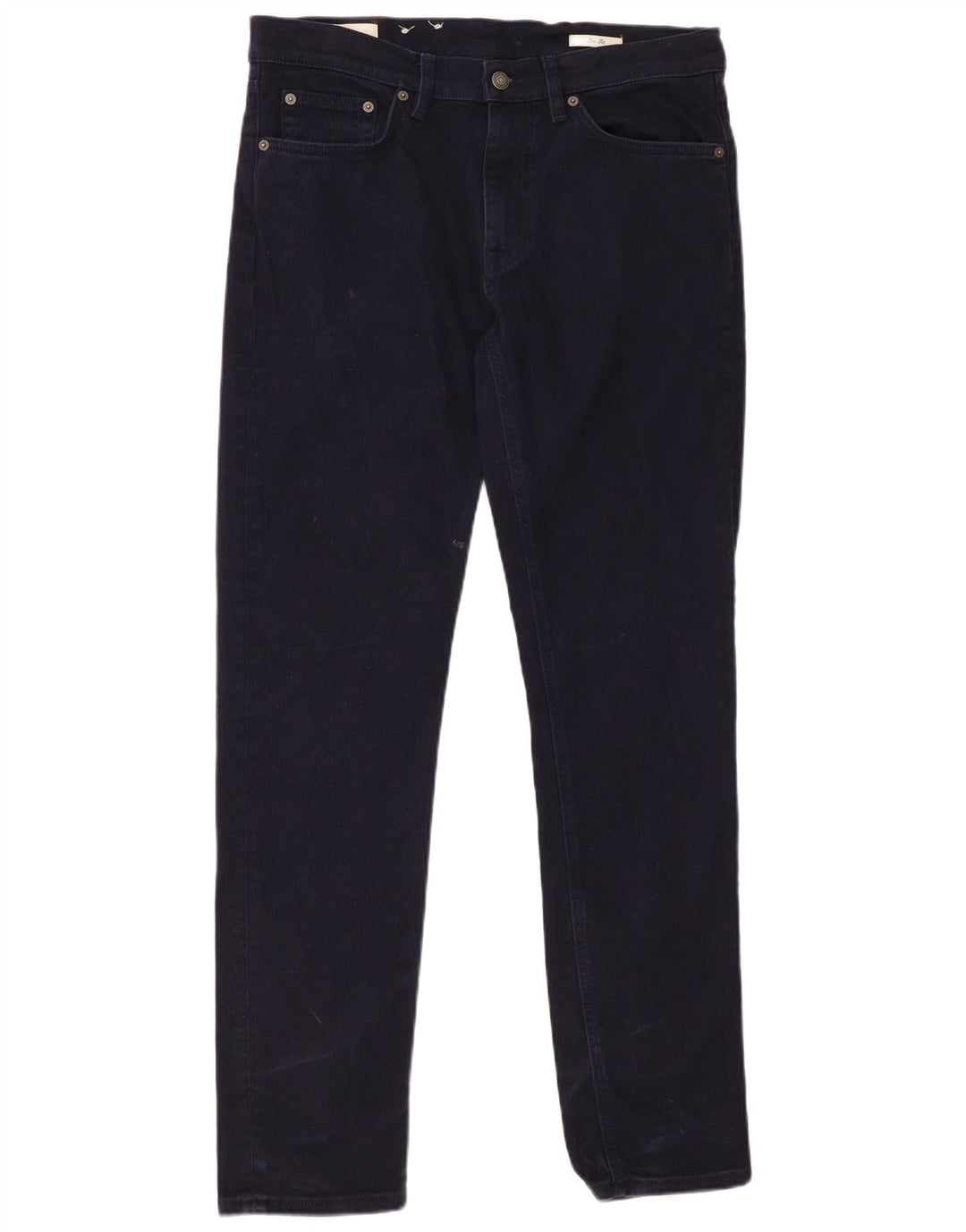 GANT Mens Slim Jeans W33 L32 Navy Blue Cotton