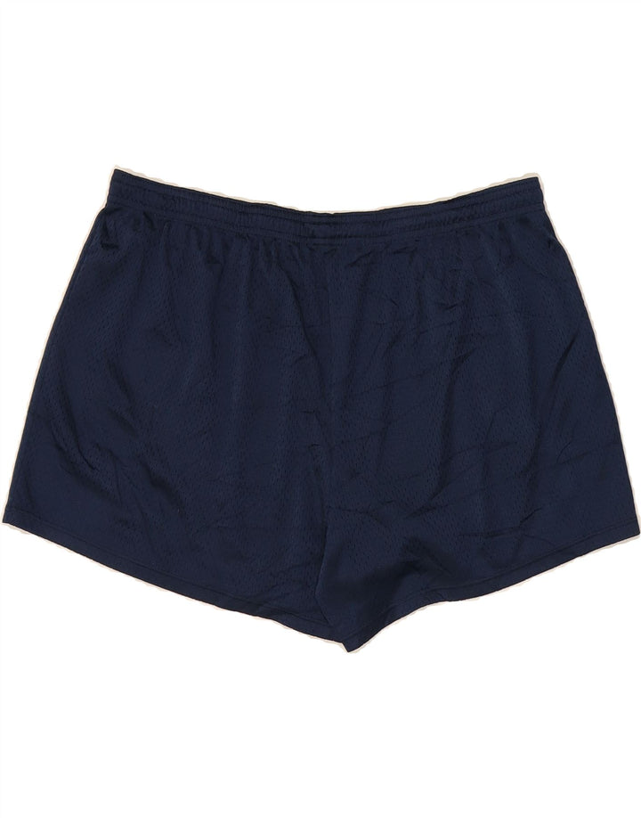 CHAMPION Womens Sport Shorts UK 18 XL  Navy Blue Polyester Vintage Champion and Second-Hand Champion from Messina Hembry 