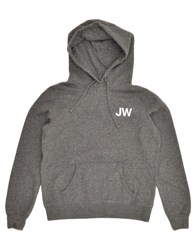 JACK WILLS Womens Hoodie Jumper UK 14 Large Grey Cotton | Vintage Jack Wills | Thrift | Second-Hand Jack Wills | Used Clothing | Messina Hembry 